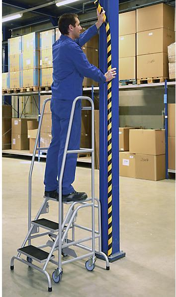 Actual product image eurokraft pro Mobile stepladder (Stepladder, 134.50 cm)