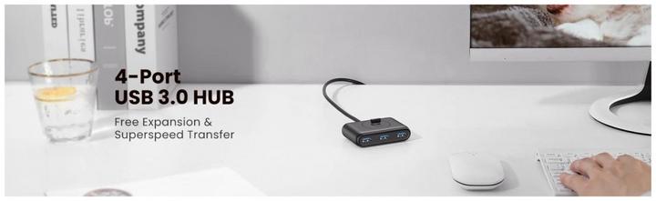 Produktbild Ugreen Hub USB 3.0 4in1 (USB-A, 4 Ports)