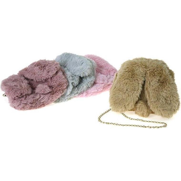 Adar, Borsa, Plüschhasentasche mit langen Ohren MIX