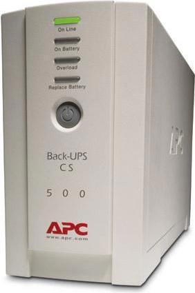 Produktbild APC Back-UPS CS 500, US Modell! (500 VA, 300 W)