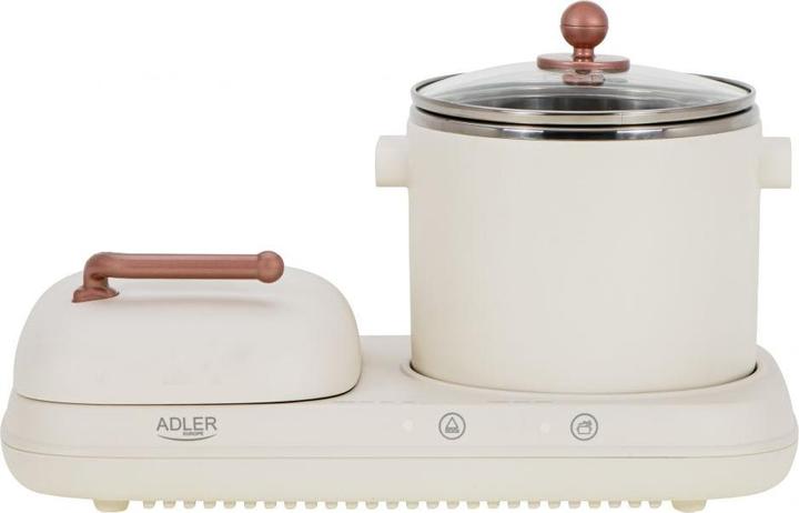 Produktbild Adler 2-in-1 Breakfast Station | AD 6421 | 1320 W | 1 L | Number of programs 1