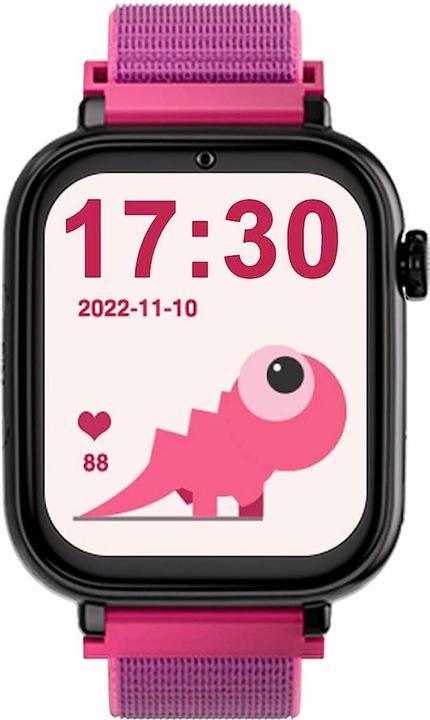 Produktbild Save Family Savefamily White Casing + Raspberry Fabric Strap Sf-Sw+B.Ctf (40 mm, 4G)