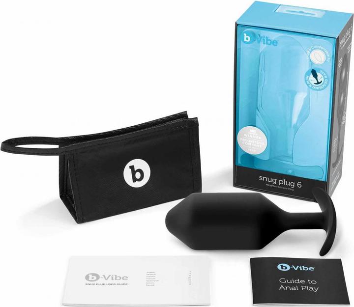 Produktbild Shots Snug Plug 6 Black