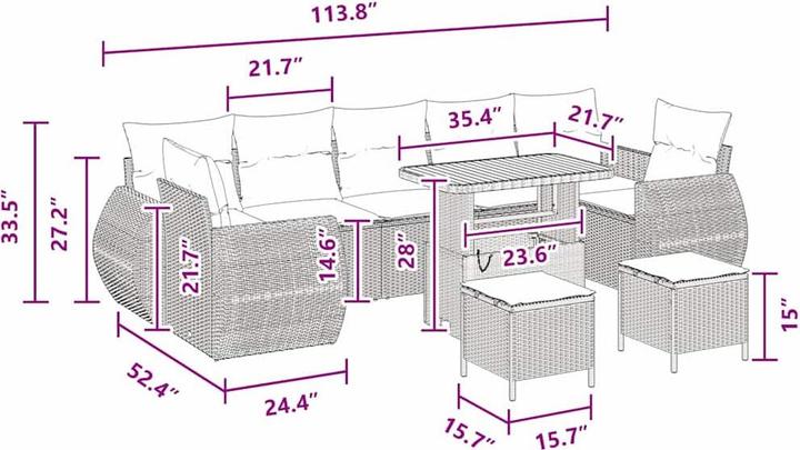 Produktbild vidaXL Wyatt