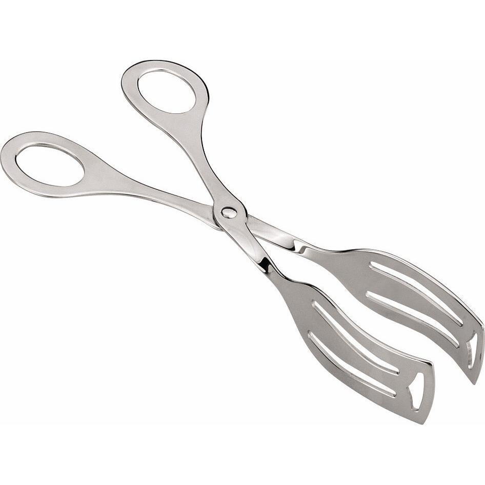 Ibili Gebäckzange Edelstahl 19,5 cm Ideal zum Aufnehmen und Servieren von Gebäck und Desserts (Servierzange) (49367156)