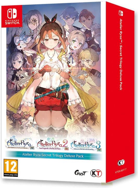 Image du produit Koei Tecmo Atelier Ryza Secret Trilogy Deluxe Pack (Import) (Switch)