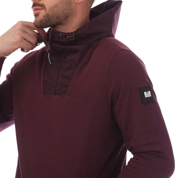 Immagine prodotto Weekend Offender Hamilton Felpa con Cappuccio Cerniera ad un quarto Uomo (S)