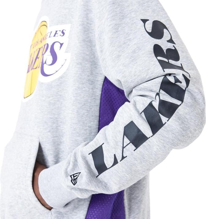 Produktbild New Era Oversized Hoody MESH PANEL Los Angeles Lakers - M (M)