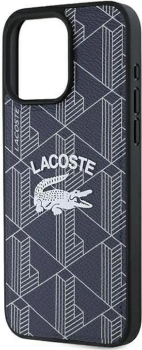 Produktbild Lacoste LCHMP15XPIGV iPhone 15 Pro Max 6.7" granatowy/navy hardcase Monogram Vintage Logo MagSafe (Apple iPhone 15 Pro Max)