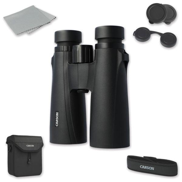 Immagine prodotto Carson VX Series 12x50mm Full Sized High Definition Waterproof Binoculars Black VX250 (12 x, 50 mm)