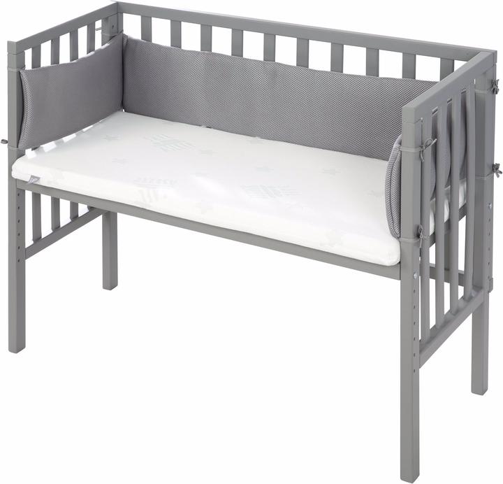 Produktbild Roba Beistellbett 2in1 Grau