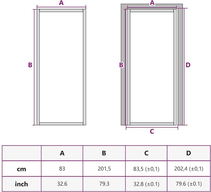 Image du produit vidaXL Innentür