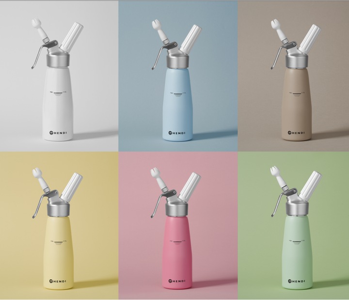 Actual product image Hendi Cream dispenser 0.5L taupe (0.50 l)