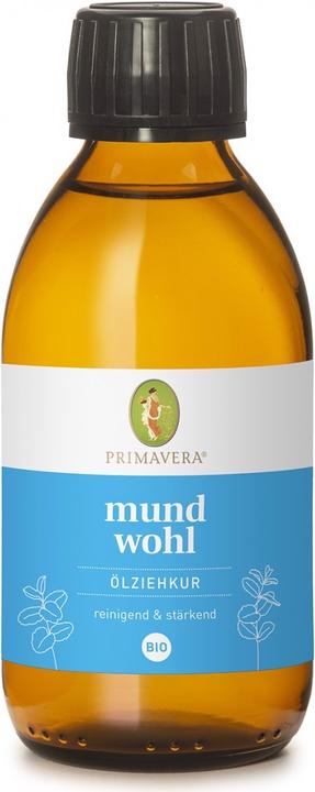Primavera Bien-être buccal CURTION D'HUILE bio (200 ml, Rince-bouche)