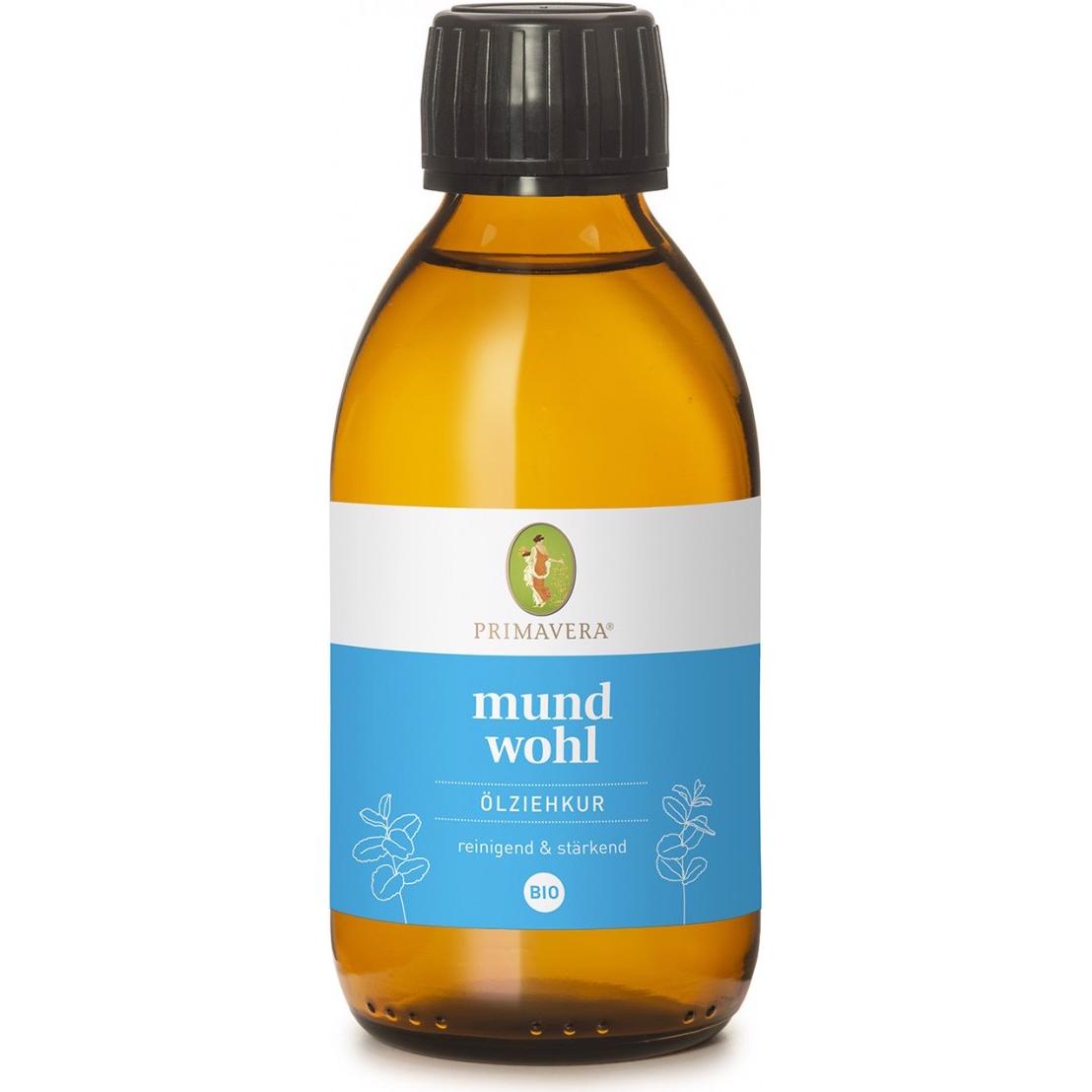 Primavera, Mundspülung, Mundwohl ÖLZIEHKUR bio (200 ml, Mundziehöl)