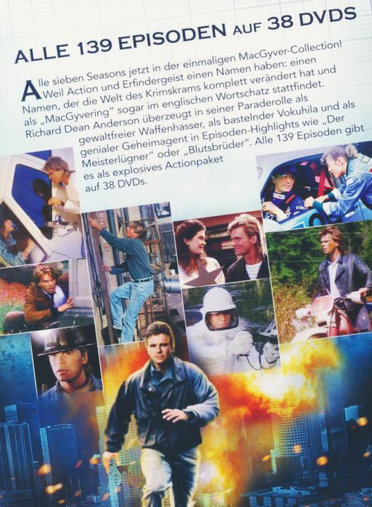 Actual product image MacGyver - The Complete Collection (DVD, 1985, German, English)