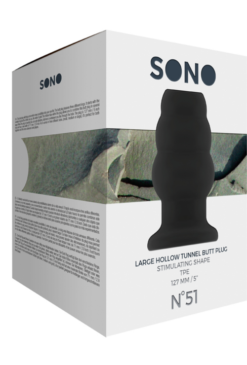 Produktbild Shots No.51 - Large Hollow Tunnel Butt Plug - 5 Inch
