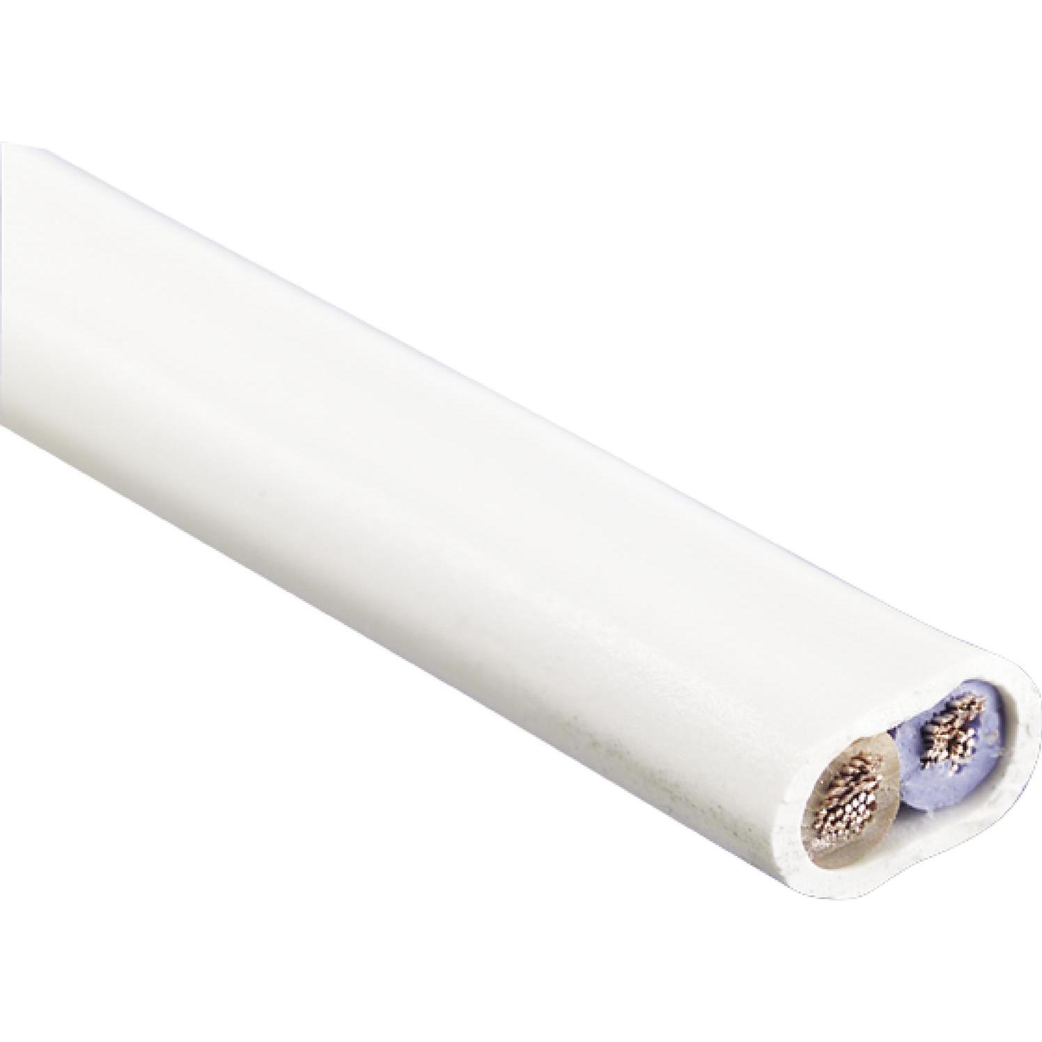 Vasalat, Kabelleitung, Zuleitungskabel (Elektroinstalation) Kabel 2-polig, 2x 0,75/HO3VH-H L 10m weiss (10 m)