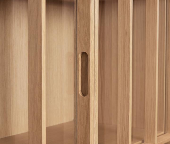 Actual product image Hübsch Shoji Cabinet Tall Natural (80 x 35 x 170 cm)