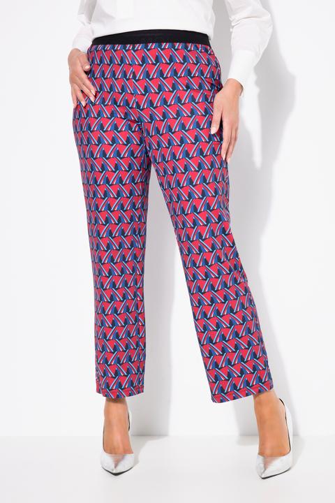 Produktbild Ulla Popken Jerseyhose Sienna, schmales Bein, Elastikbund (50, 52)
