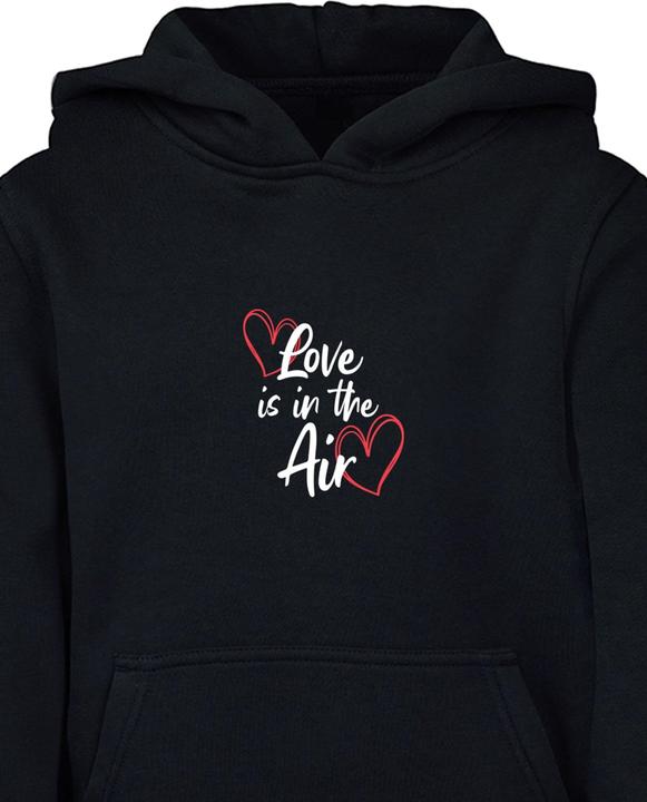 Produktbild Merchcode Valentines Day - Love is in the Air Basic Kids Hoody - 174585 (146, 152)