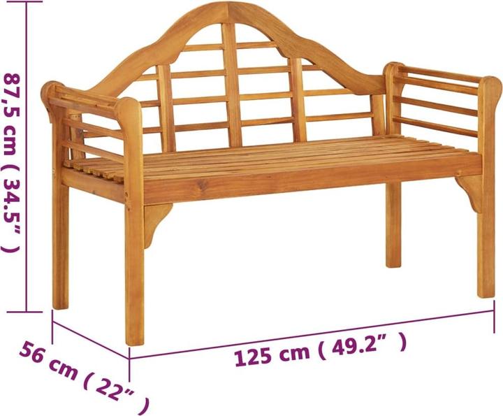 Produktbild vidaXL Gartenbank