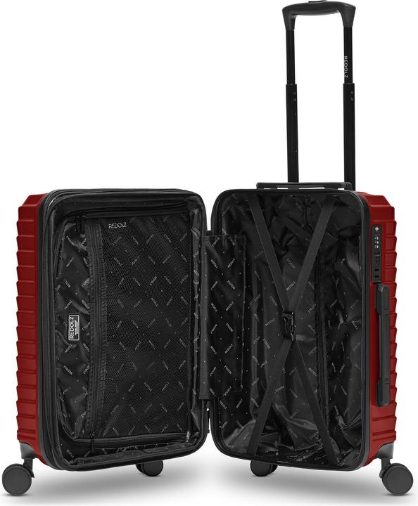 Actual product image Redolz Essentials 18 4-wheel cabin trolley 55 cm with stretch fold (44 l)