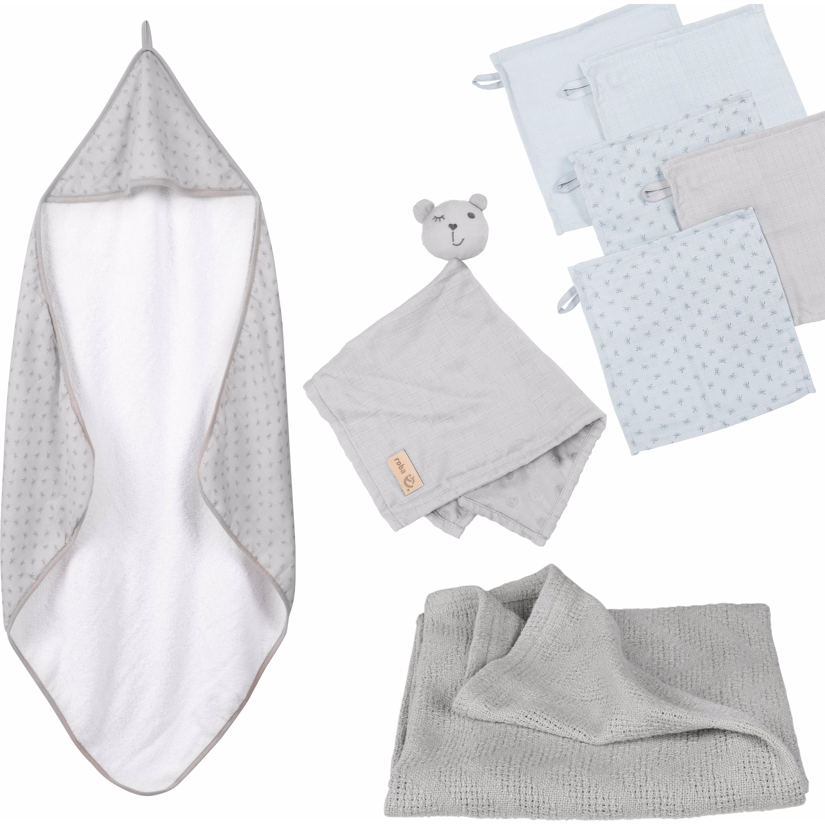 Roba Geschenkset Babypflege Lil Planet grau (227S01T4)