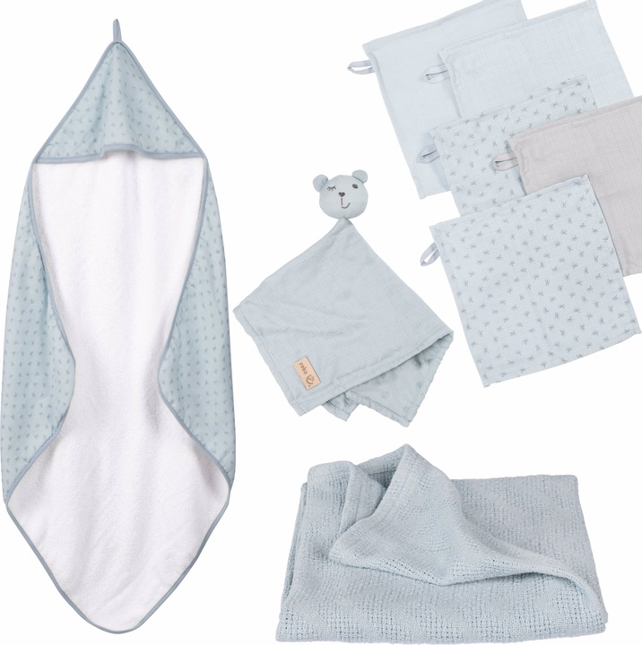 Actual product image Roba Gift set baby care Lil Planet turquoise