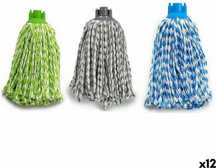 Actual product image Natec Schrubber Mikrofaser 10 x 34 x 10 cm (12 Stück) (12 pcs.)