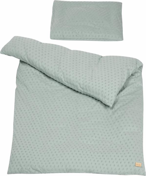 Roba Bettwäsche 2-teilig Lil Planet frosty green (100 x 135 cm, 40 x 60 cm)