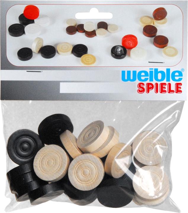 Weible Spielsteine Mühle/Dame (2 Spieler)