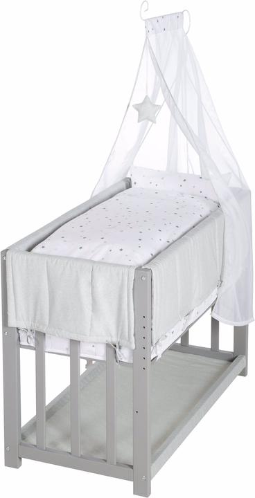 Roba 3 in 1 Lettino magico stellato grigio