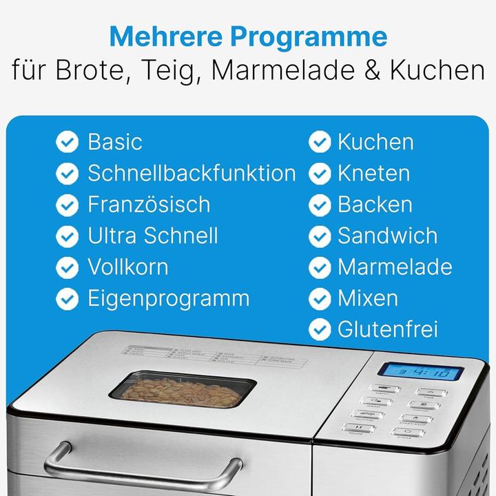 Produktbild Proficook PRC PC-BBA1282 Brotbackautomat