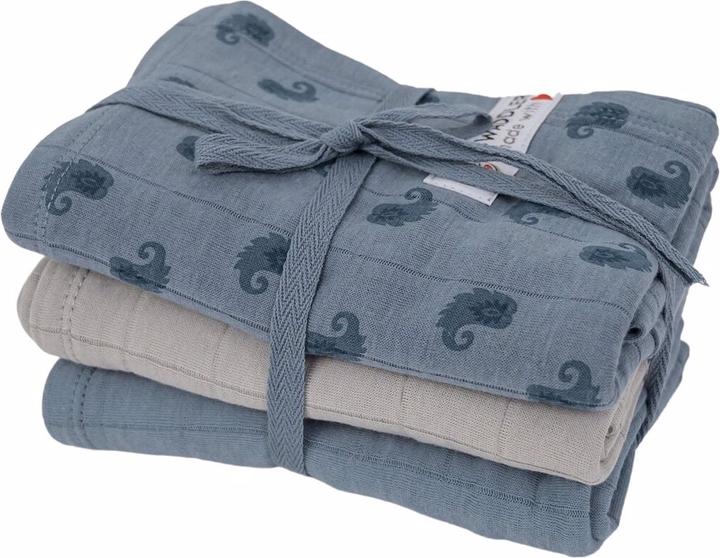 Actual product image Lodger Swaddler 3 Pack Knot (70 cm, 70 cm)