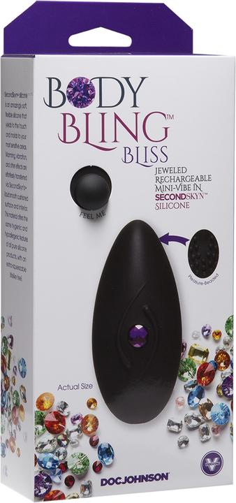 Produktbild Doc Johnson Bliss - Purple Mini Vibe In Secondskyn Silicone D