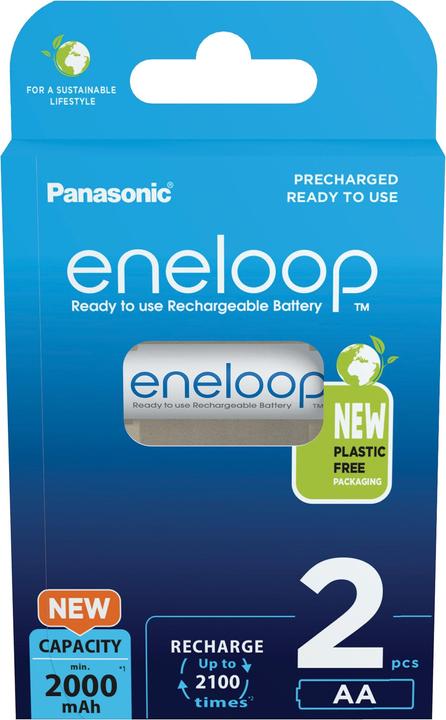 Immagine prodotto Panasonic eneloop (2 pz., AA, 1900 mAh)