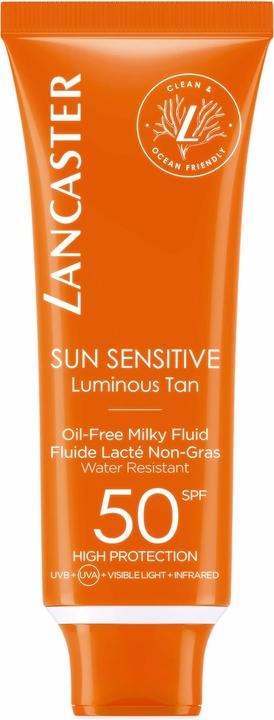 Lancaster Clean Sun Sensitive Fluido Latteo (Latte solare, SPF 50, 50 ml, 150 g)