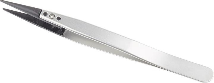 Image du produit RS PRO Plastic replaceable tip tweezers 130mm.