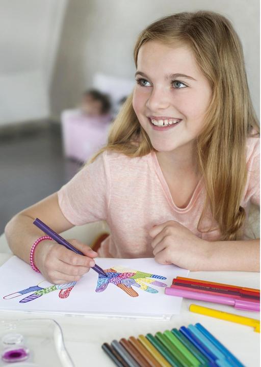 Produktbild Faber-Castell Filzstift Connector (Multicolor, 80 x)