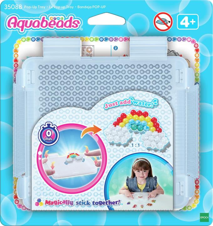Aquabeads Perlen Pop-Up Bastelplatte