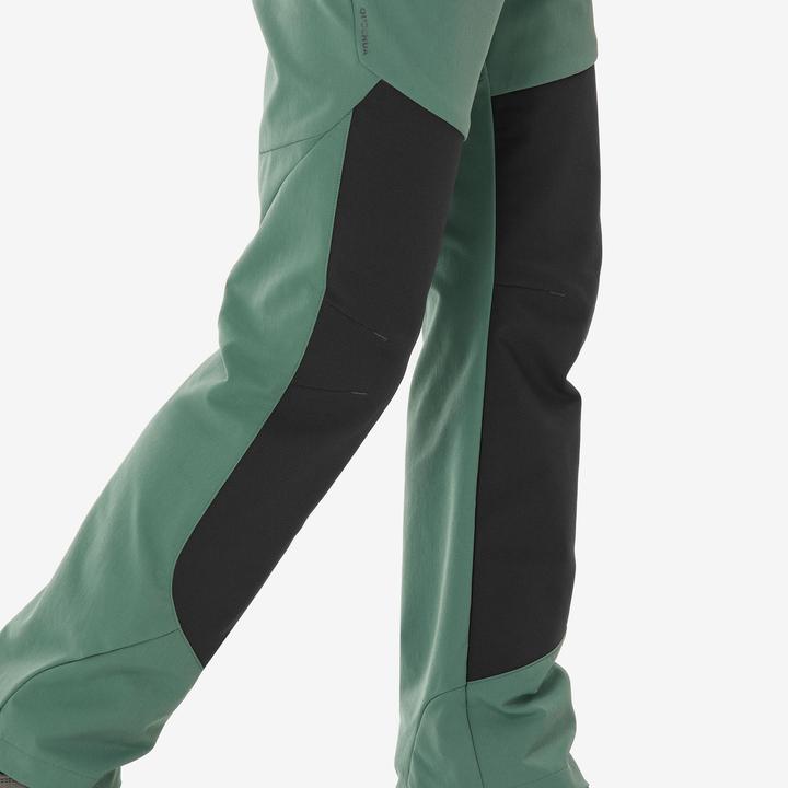 Produktbild Quechua Kids’ Softshell Hiking Trousers 7-15 Years - MH900 - Green (140)