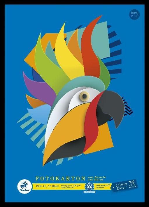 Image du produit Staufen Bloc de papier tonique 10 feuilles A3 multicolore (300 g/m², 10x)