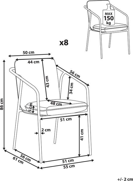 Produktbild Beliani Asciano