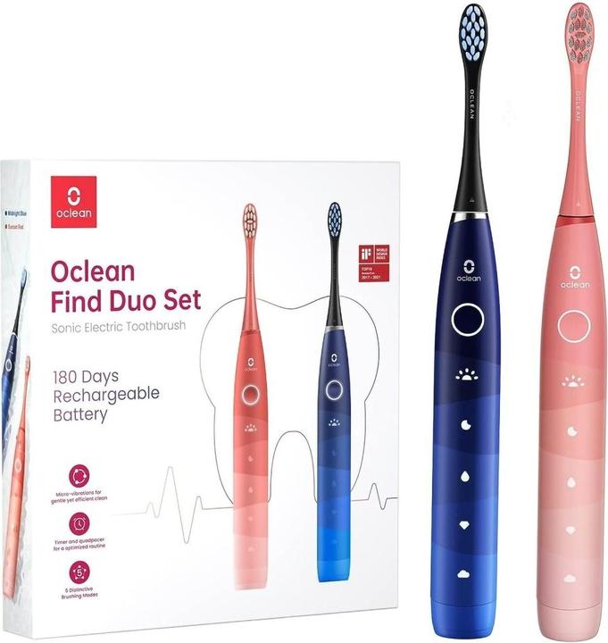 Produktbild Oclean Find Duo Set (Schallzahnbürste)