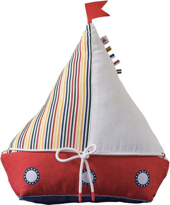 Actual product image Almila Decorative cushion Sailor sailing ship (45 x 45 cm)