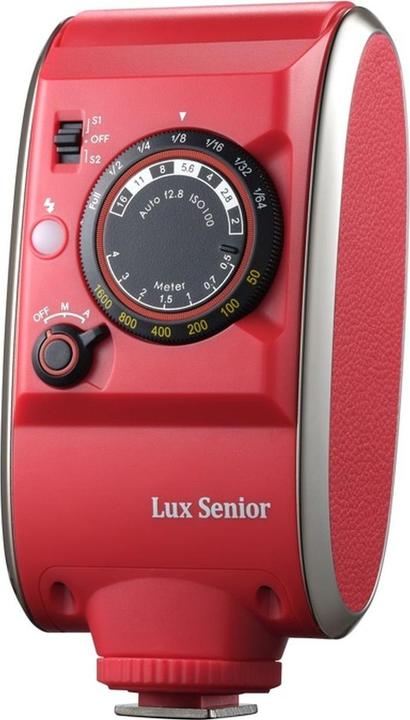 Immagine prodotto Godox Retro Lux Senior Rosso (Macroflash, Canon, Fujifilm, Nikon, Olympus, Pentax, Sony)