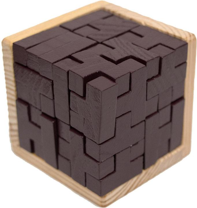 Produktbild JTI IQ Holzpuzzle, 3D - Würfel