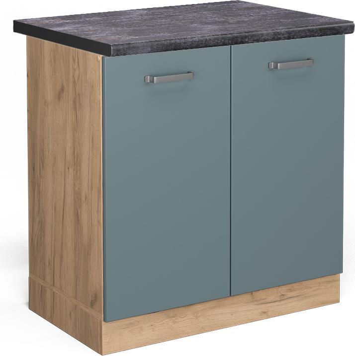 Blau-Grau, Goldkraft Eiche