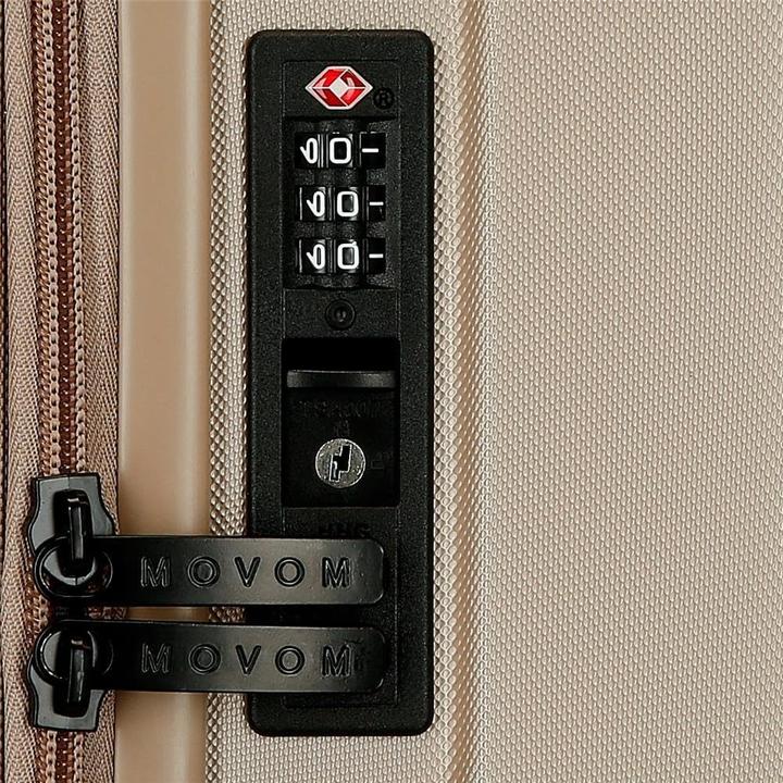 Actual product image Movom Hardside Spinner Suitcase Set with TSA Lock, Retractable Handle